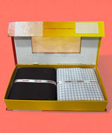 Raymond Unstitched Cotton Blend Shirt & Trouser Fabric.