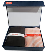 Raymond Unstitched Cotton Checkered Shirt & Trouser Fabric.