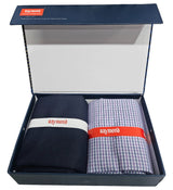 Raymond Unstitched Cotton Checkered Shirt & Trouser Fabric.