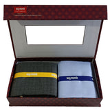 Raymond Unstitched Cotton Checkered Shirt & Trouser Fabric