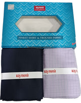 Raymond Unstitched Cotton Checkered Shirt & Trouser Fabric