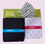 Raymond Unstitched Cotton Shirt & Trouser Fabric.