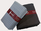 SIYARAM'S CHECKS PRINT SHIRT AND PANT FABRIC COMBO