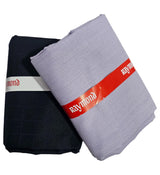 Raymond Unstitched Cotton Checkered Shirt & Trouser Fabric.