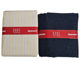 Siyaram's Striped Shirt & Trouser Combo Fabric
