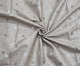 Latest Design Manfabs Unstitched Cotton Blend Printed Shirt Fabric