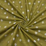 Linen Club European Linen Flower Print Shirting Fabric 1.60 Meter – Linen Club