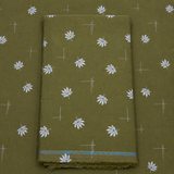 Linen Club European Linen Flower Print Shirting Fabric 1.60 Meter – Linen Club