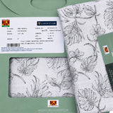 Linen Club Printed Linen Shirt Fabric 1.60 Meter – Premium Shirting Fabric