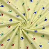 Linen Club European Linen Flower Print Shirting Fabric 1.60 Meter – Linen Club