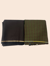 Raymond Polycotton Self Design Shirt & Trouser Fabric