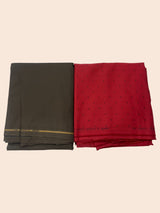 Raymond Polycotton Self Design Shirt & Trouser Fabric