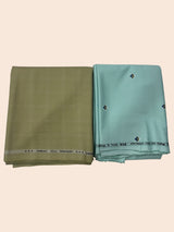 Raymond Polycotton Self Design Shirt & Trouser Fabric