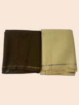 Raymond Polycotton Self Design Shirt & Trouser Fabric