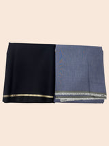 Raymond Polycotton Self Design Shirt & Trouser Fabric