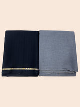 Raymond Polycotton Self Design Shirt & Trouser Fabric