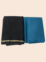 Raymond Polycotton Self Design Shirt & Trouser Fabric