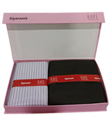 Siyaram's Unstitched Cotton Checks Shirt & Trouser Fabric.