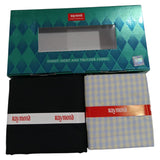 Raymond Unstitched Cotton Checkered Shirt & Trouser Fabric.