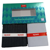 Raymond Unstitched Cotton Checkered Shirt & Trouser Fabric.