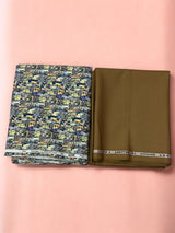 Raymond Polycotton Self Design Shirt & Trouser Fabric
