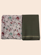 Raymond Polycotton Self Design Shirt & Trouser Fabric