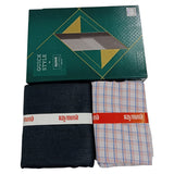 Raymond Unstitched Cotton Blend Shirt & Trouser Fabric.