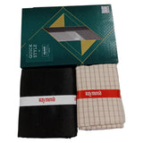 Raymond Unstitched Cotton Blend Shirt & Trouser Fabric.