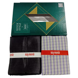 Raymond Unstitched Cotton Blend Shirt & Trouser Fabric.