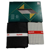Raymond Unstitched Cotton Blend Shirt & Trouser Fabric.