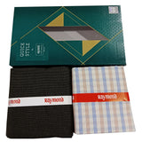 Raymond Unstitched Cotton Blend Shirt & Trouser Fabric.