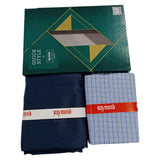 Raymond Unstitched Cotton Blend Shirt & Trouser Fabric.