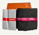 Raymond Cotton Blend Solid, Checkered Shirt & Trouser Fabric
