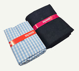 Raymond Cotton Blend Solid, Checkered Shirt & Trouser Fabric