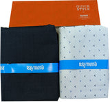 Raymond Cotton Blend Solid, Checkered Shirt & Trouser Fabric