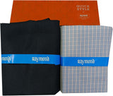 Raymond Cotton Blend Solid, Checkered Shirt & Trouser Fabric