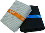 Raymond Cotton Blend Solid, Checkered Shirt & Trouser Fabric