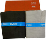 Raymond Cotton Blend Solid, Checkered Shirt & Trouser Fabric