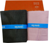 Raymond Cotton Blend Solid, Checkered Shirt & Trouser Fabric