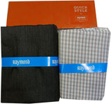 Raymond Cotton Blend Solid, Checkered Shirt & Trouser Fabric