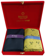 Raymond Unstitched Viscose Rayon Shirt & Trouser Fabric Printed