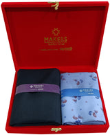 Raymond Unstitched Viscose Rayon Shirt & Trouser Fabric Printed