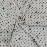 MANSFAB Mans Fab Cotton Blend Printed Shirt Fabric