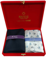 Raymond Unstitched Viscose Rayon Shirt & Trouser Fabric Printed