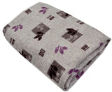 MANSFAB Mans Fab Cotton Blend Printed Shirt Fabric