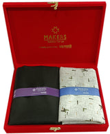 Raymond Unstitched Viscose Rayon Shirt & Trouser Fabric Printed