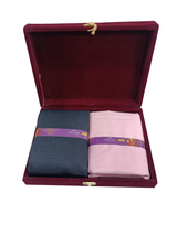 OCM Unstitched Cotton Blend Shirt & Trouser Fabric Solid