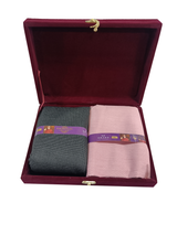 OCM Unstitched Cotton Blend Shirt & Trouser Fabric Solid