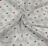 MANSFAB Mans Fab Cotton Blend Printed Shirt Fabric