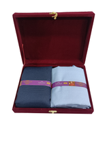 OCM Unstitched Cotton Blend Shirt & Trouser Fabric Solid